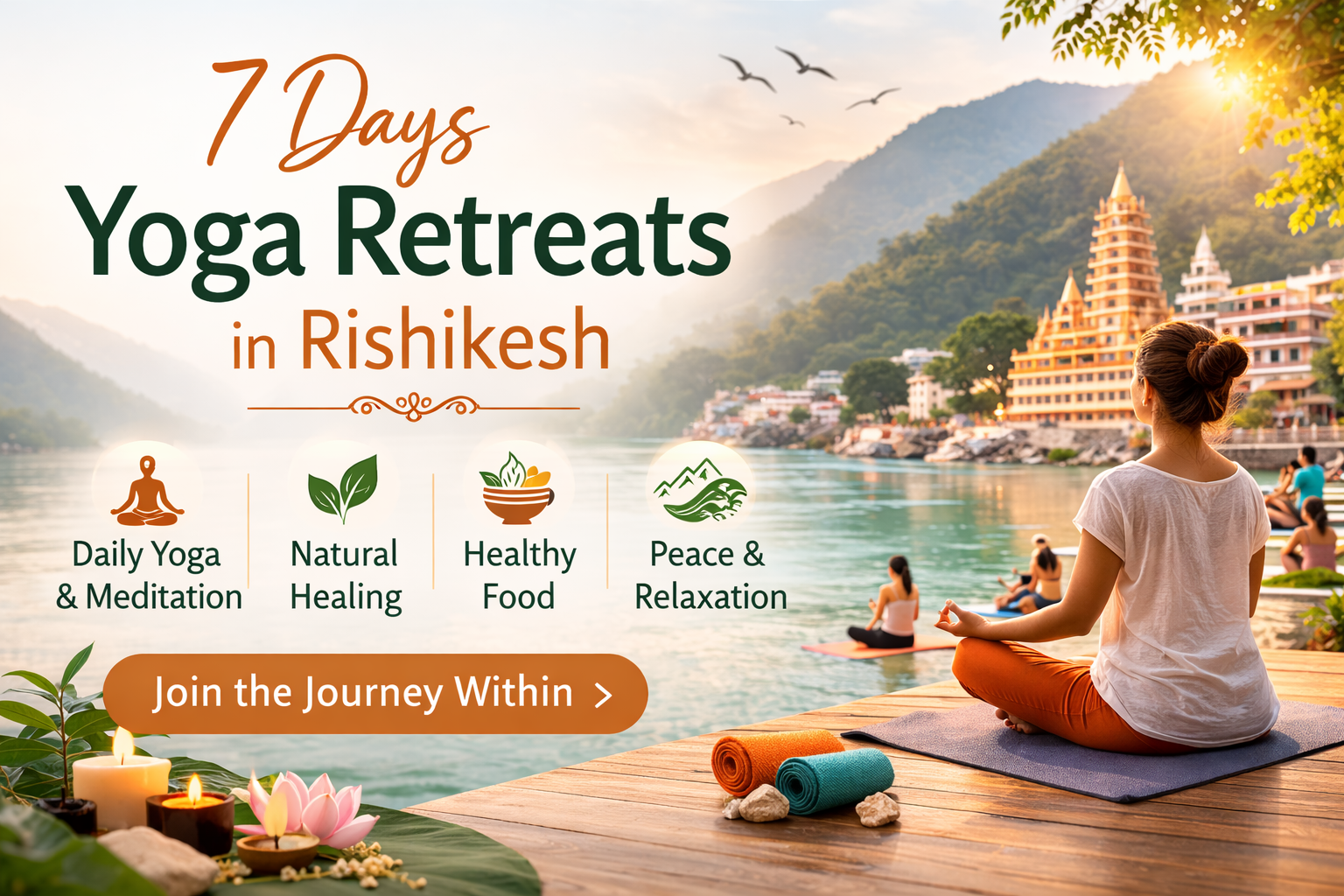 7 Days Yoga Retreats At Amantrhit Wellness Center