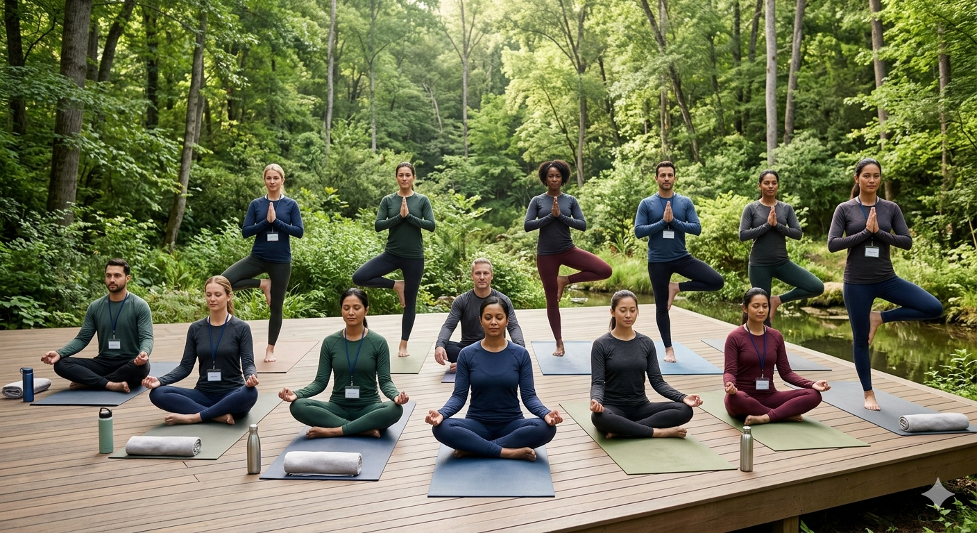 Corporate Yoga Retreat In Gurgaon