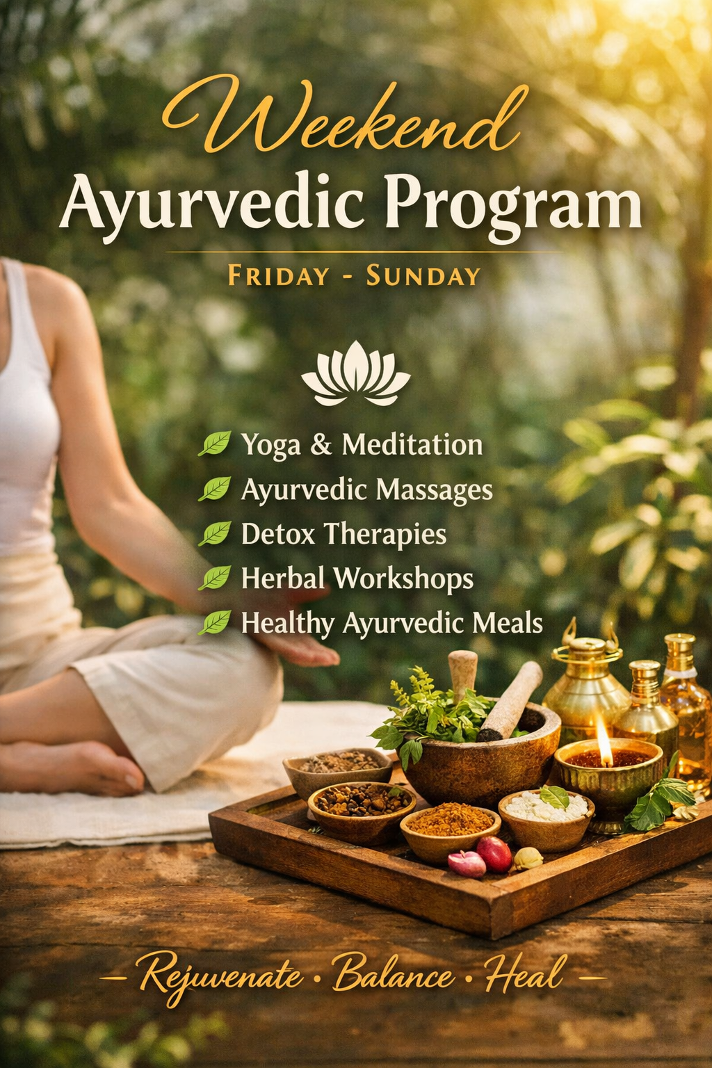 Weekend Ayurvedic Program In Gurgaon